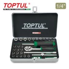 SOCKET SET 1/4" 31PC METRIC GCAD3102