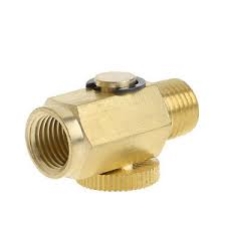 BRASS INLINE REGULATOR 1/4 INCH W2013