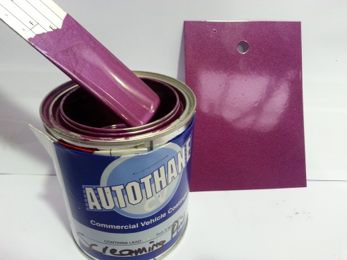 SCREAMING PINK METALLIC CUSTOM 2 PACK 4 L