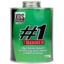 KBS #1 THINNER HIGH PURITY SOLVENT 250ML