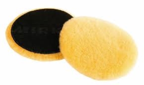LAMBSWOOL PAD PRO YELLOW 150MM GRIP 2PK