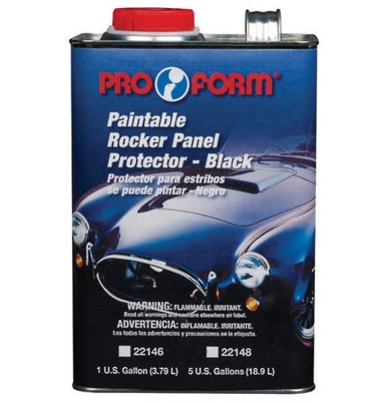 PROFORM ROCKER PANEL PROTECTOR PAINTABLE BLACK 3.79L PF22146