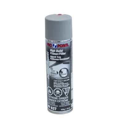 HIGH BUILD PRIMER GREY AEROSOL 425G PF13002