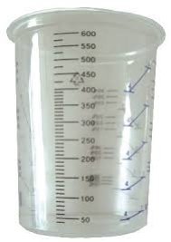 MEASURING CUP 600ml 2 COLOUR (SLEEVE)