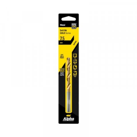 ALPHA JOBBER DRILL METRIC   7.5 MM
