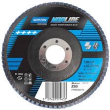 FLAP DISC NORLINE 125MM X 22MM P80
