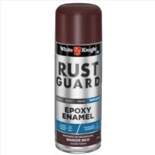 WHITE KNIGHT RUST GUARD MANOR RED EPOXY ENAMEL