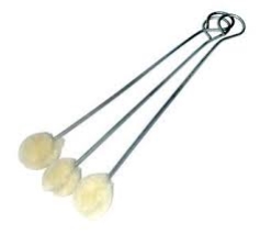 WIRE HANDLE PRIMER DABBERS PKT100