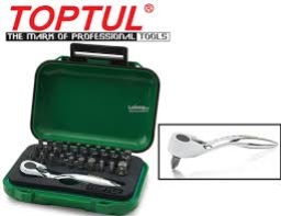 TOPTUL HEX DRIVE BIT SET 31 PIECE GABW3103