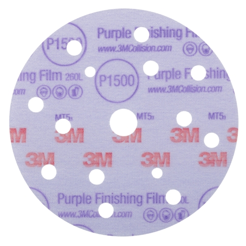 P1500 15H 260L 150MM H/I FINISHING FILM DISCS 50PK 51154
