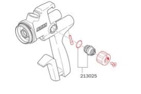 SPINDLE COUPLE FOR ROUND/FLAT SPRAY CONTROL 213025