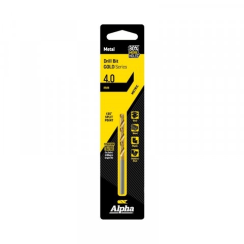 ALPHA JOBBER DRILL METRIC   4.0 MM
