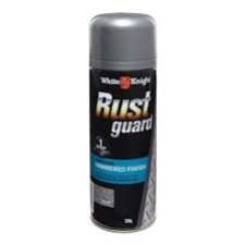 WHITE KNIGHT RUST GUARD HAMMER FINISH SILVER 350GM