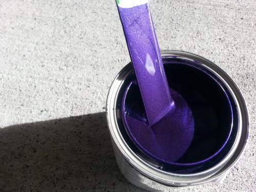 VIOLENT VIOLET METALLIC CUSTOM 2 PACK 4 L