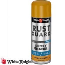WHITE KNIGHT RUST GUARD GOLDEN YELLOW EPOXY ENAMEL