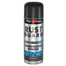 WHITE KNIGHT RUST GUARD CHARCOAL HAMMER FINISH 350GM