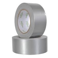 POMONA SILVER CLOTH TAPE 48MM X 30M S361