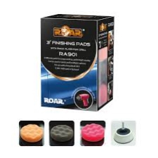 ROAR FINISHING PADS 3" WITH BACK PLATE
