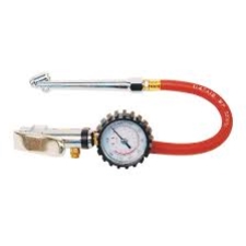 TYRE INFLATOR WITH 50MM GAUGE DUAL HD CHUCK W2046B