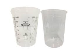 POMONA PPS CUPS (400ML) 125 MICRON