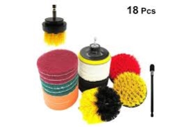 DRILL BRUSH KIT 18 PIECE