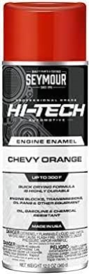 EN-48 CHEVY ORANGE SEYMOUR ENGINE ENAMEL AEROSOL