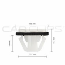 BOX220 HYUNDAI MOULDING CLIPS  25PK CC10365