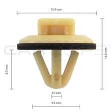BOX32 TOYOTA MOULDING CLIPS  25PK CC10356