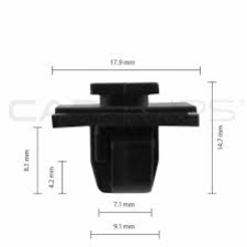 BOX219 HYUNDAI/KIA MOULDING CLIPS  25PK CC10360