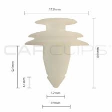 BOX72 TOYOTA/MITSI CLIPS 25PK CC10244
