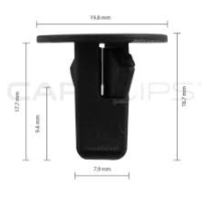 BOX8 TOYOTA SCREW GROMMETS 25PK CC10031