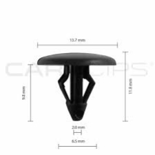 BOX60 FORD & MAZDA CLIPS 25PK CC10603