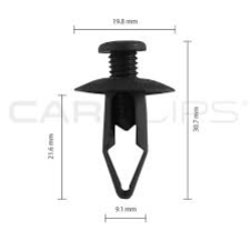 BOX55 NISSAN/MAZDA/MITSUBISHI RETAINER CLIPS 25PK CC10573