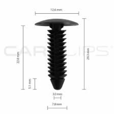 BOX57 FORD/GM/NISSAN XMAS TREE CLIPS 25PK CC10582