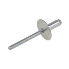 BOX116 3/16" LARGE FLANGE RIVETS 25PK 73AS66LF