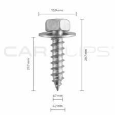 BOX101 BOLT TO FIT TOYOTA 25PK CC32131