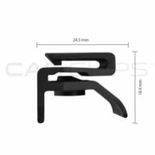 BOX227 RETAINER CLIP 25PK CC10898