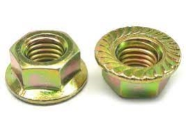 BOX105 M6 FLANGE NUTS 25 PER PACK CC32068