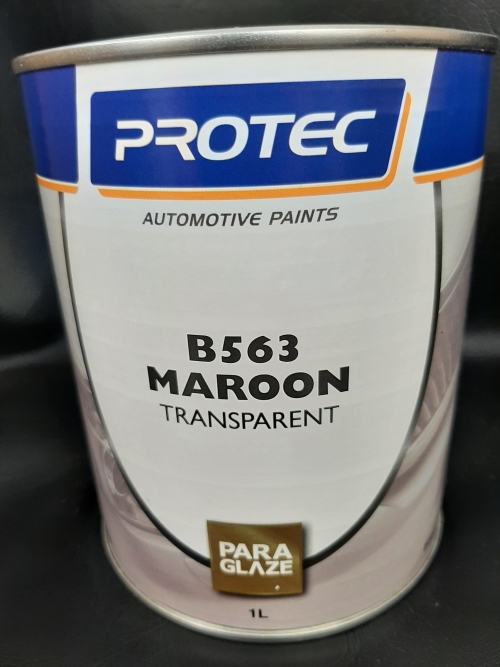 B563 MAROON    TRANSPARENT 1L