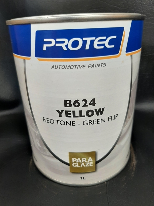 B624 YELLOW    RED TONE/GREEN FLIP 1L