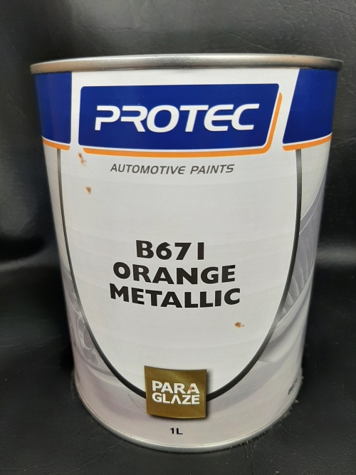 B671 ORANGE    METALLIC 1L