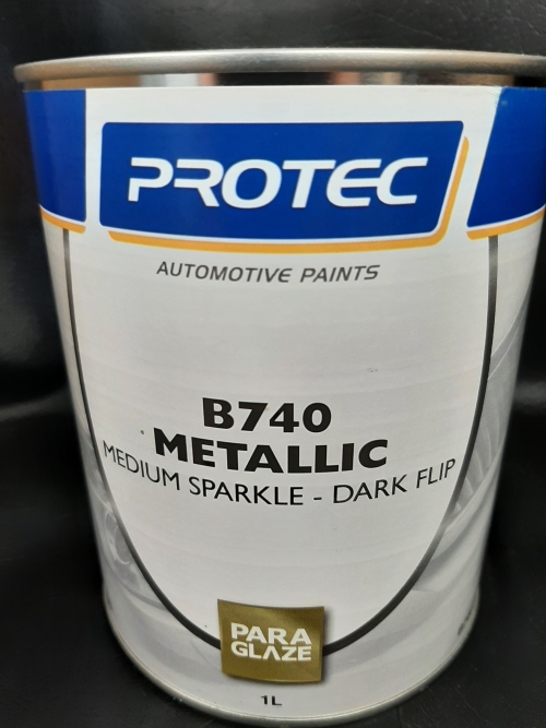 B740 METALLIC    MEDIUM SPARKLE/ DARK FLIP 1L