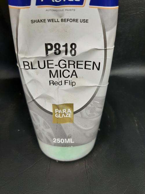 P818 BLUE-GREEN MICA PEARL RED FLIP 250ML