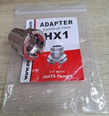 PPS FEMALE ADAPTER HX1 FOR HPS & PISA CUPS IWATA & STAR
