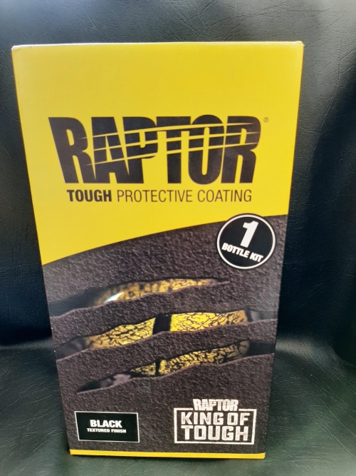 RAPTOR BLACK (750ML & 250ML HARDENER) 1L KIT