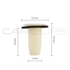 BOX37 HONDA CAR CLIP CC10074 EACH