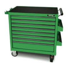 ROLL CABINET 8 DRAWER GREEN GENERAL SERIES TCBA0801