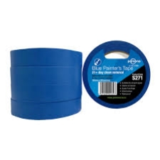 BLUE FINE EDGE MASKING TAPE S271 24MM X 50 METRE ROLL