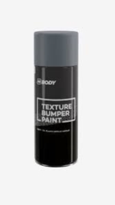 HB BODY BUMPER PAINT TEXTURE BLACK AEROSOL 400ML