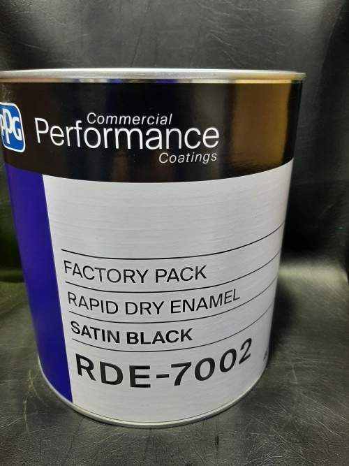 RDE-7002 RDE SATIN BLACK FAST DRY 4L